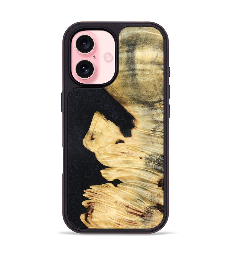iPhone 16 Wood Phone Case - Lamar (Wood Burl, 824333)