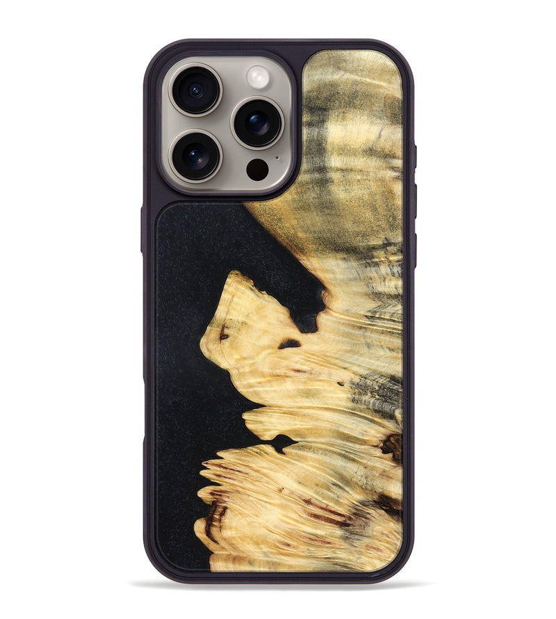 iPhone 16 Pro Max Wood Phone Case - Lamar (Wood Burl, 824333)