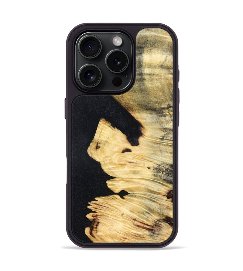 iPhone 16 Pro Wood Phone Case - Lamar (Wood Burl, 824333)