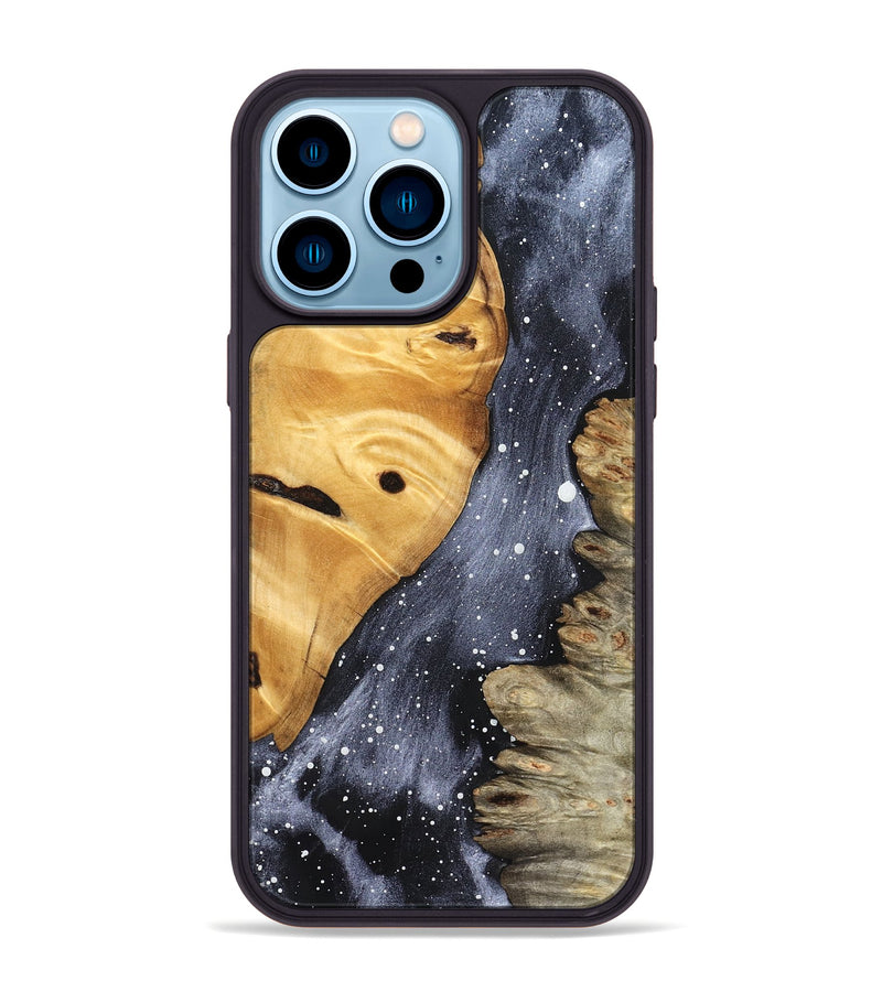 iPhone 14 Pro Max Wood Phone Case - Ciara (Cosmos, 824337)