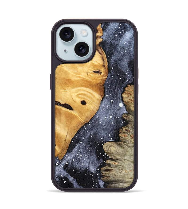 iPhone 15 Wood Phone Case - Ciara (Cosmos, 824337)