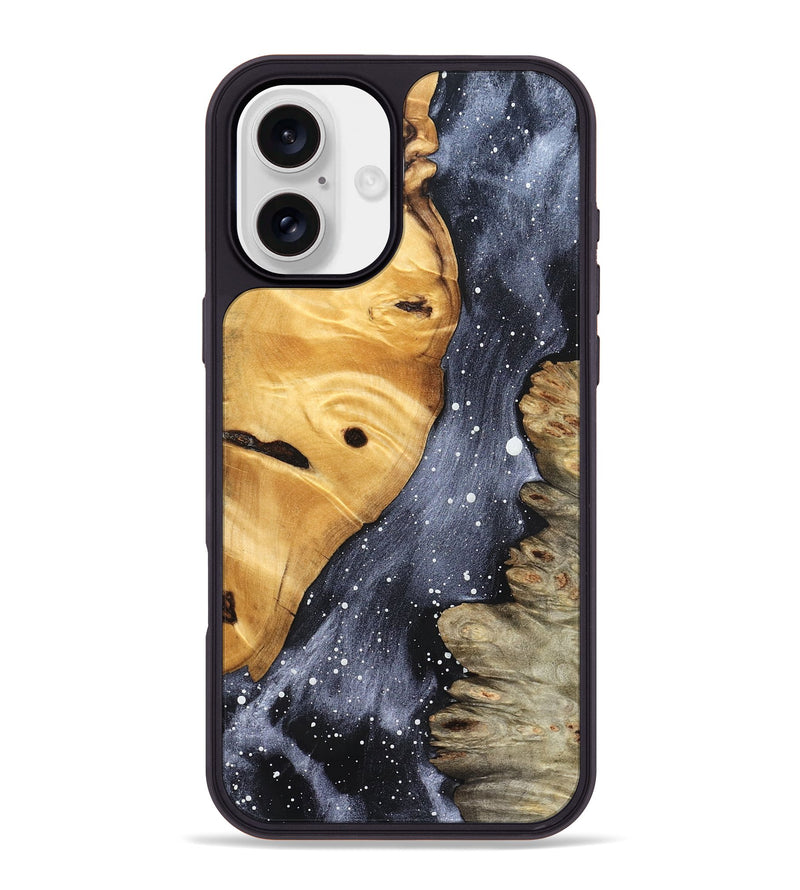 iPhone 16 Plus Wood Phone Case - Ciara (Cosmos, 824337)