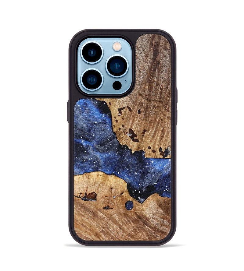 iPhone 14 Pro Wood Phone Case - Lizette (Cosmos, 824342)