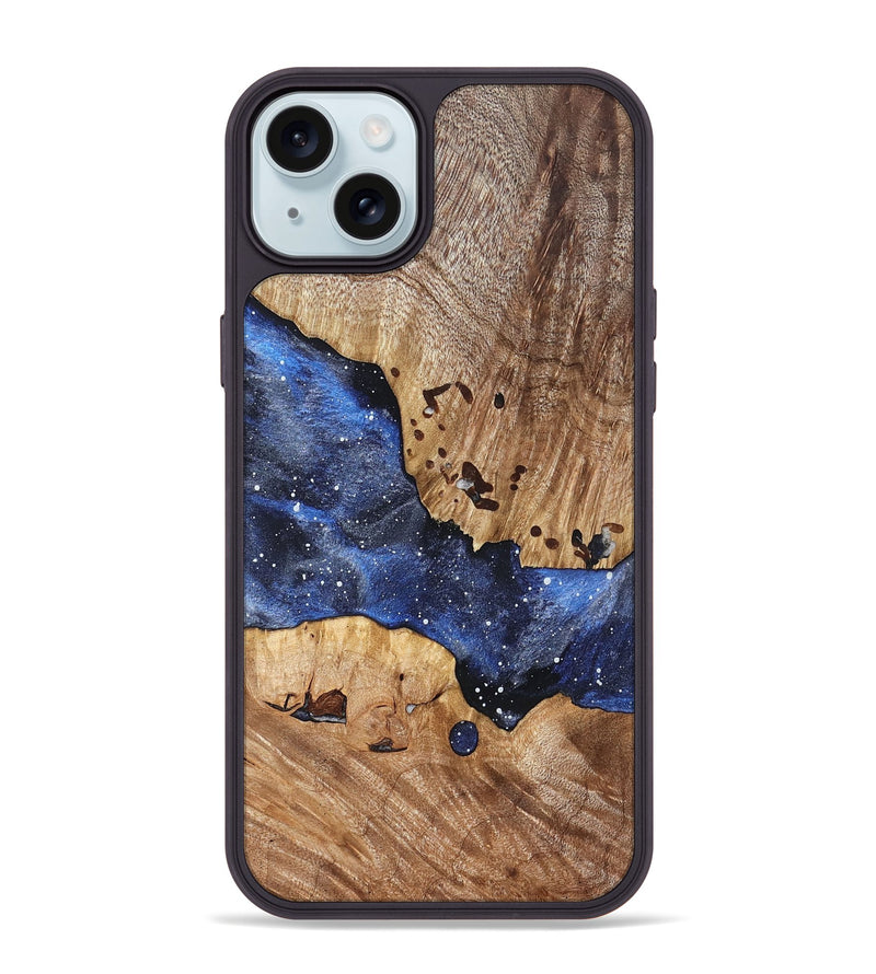 iPhone 15 Plus Wood Phone Case - Lizette (Cosmos, 824342)