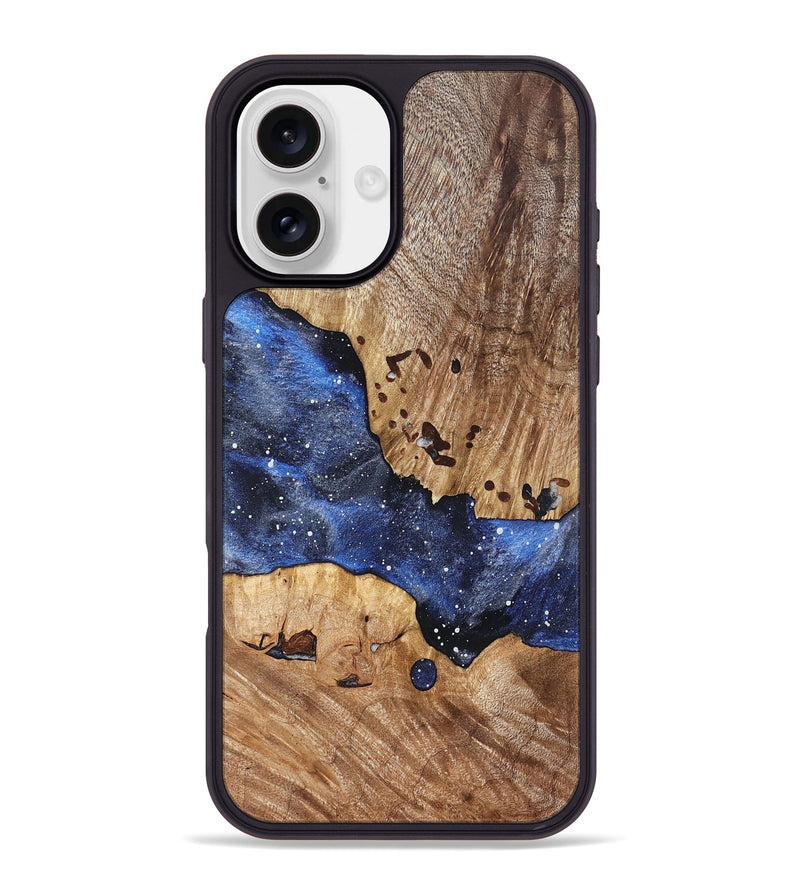 iPhone 16 Plus Wood Phone Case - Lizette (Cosmos, 824342)