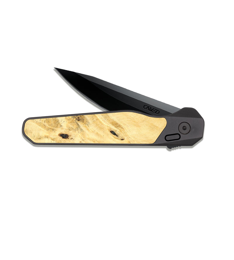 EDC Dark Slate Wood Pocket Knife - Infant (Cosmos, 824343)