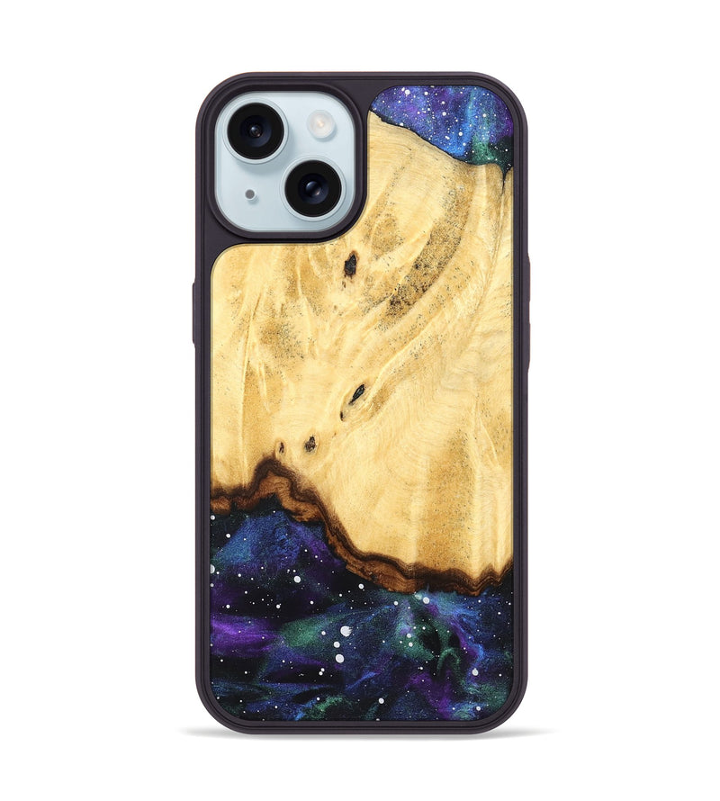 iPhone 15 Wood Phone Case - Infant (Cosmos, 824343)