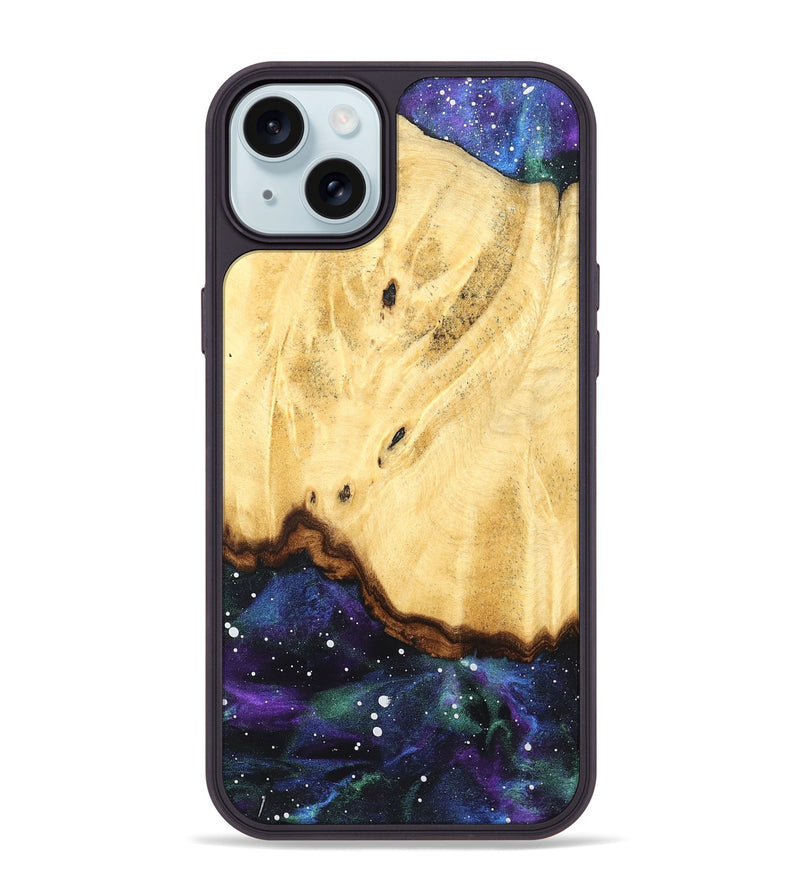 iPhone 15 Plus Wood Phone Case - Infant (Cosmos, 824343)