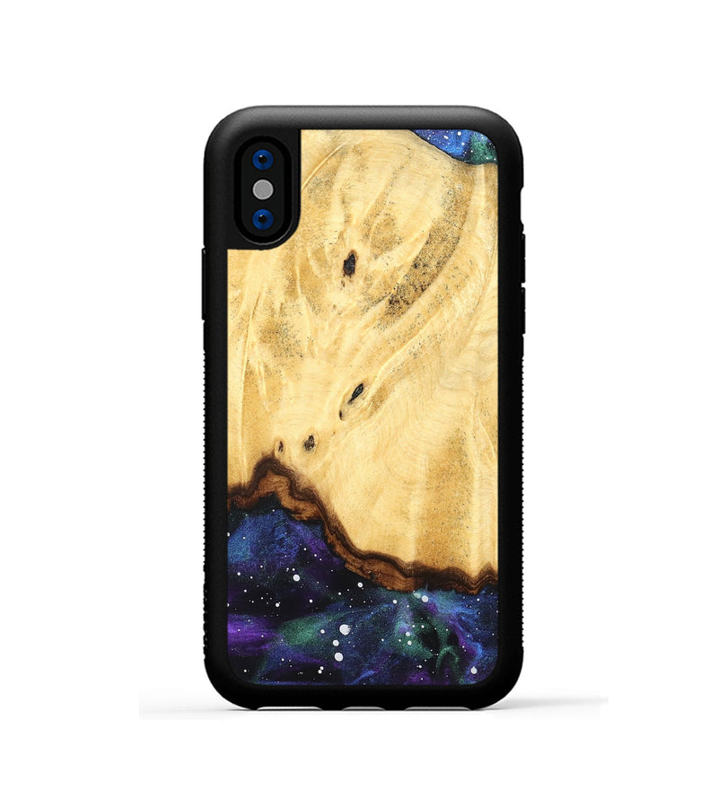 iPhone Xs Wood Phone Case - Infant (Cosmos, 824343)