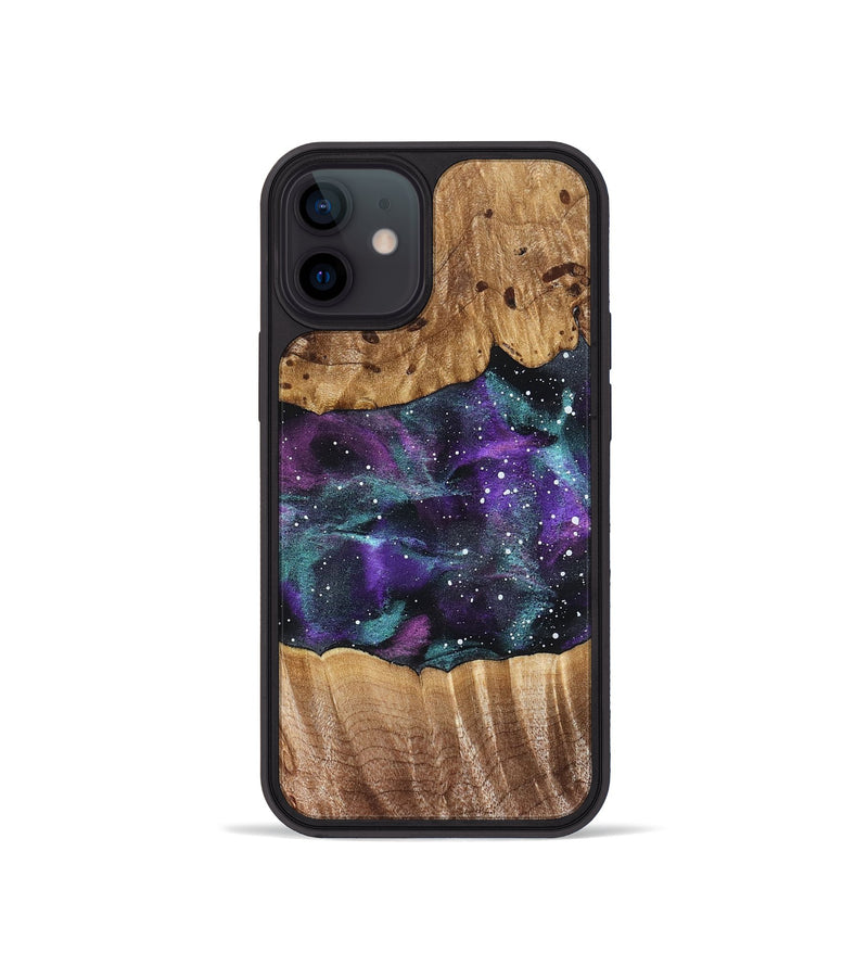 iPhone 12 mini Wood Phone Case - Iyana (Cosmos, 824347)