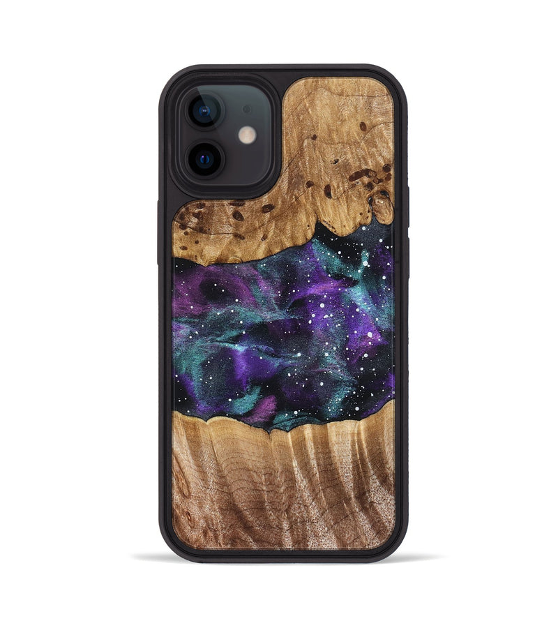 iPhone 12 Wood Phone Case - Iyana (Cosmos, 824347)