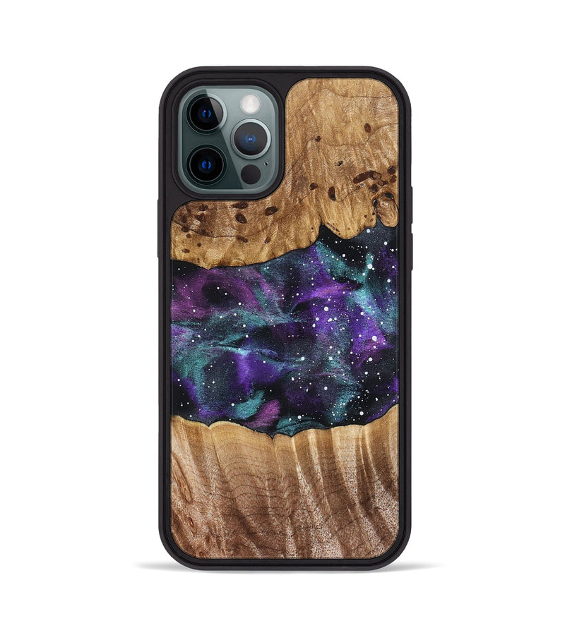 iPhone 12 Pro Wood Phone Case - Iyana (Cosmos, 824347)