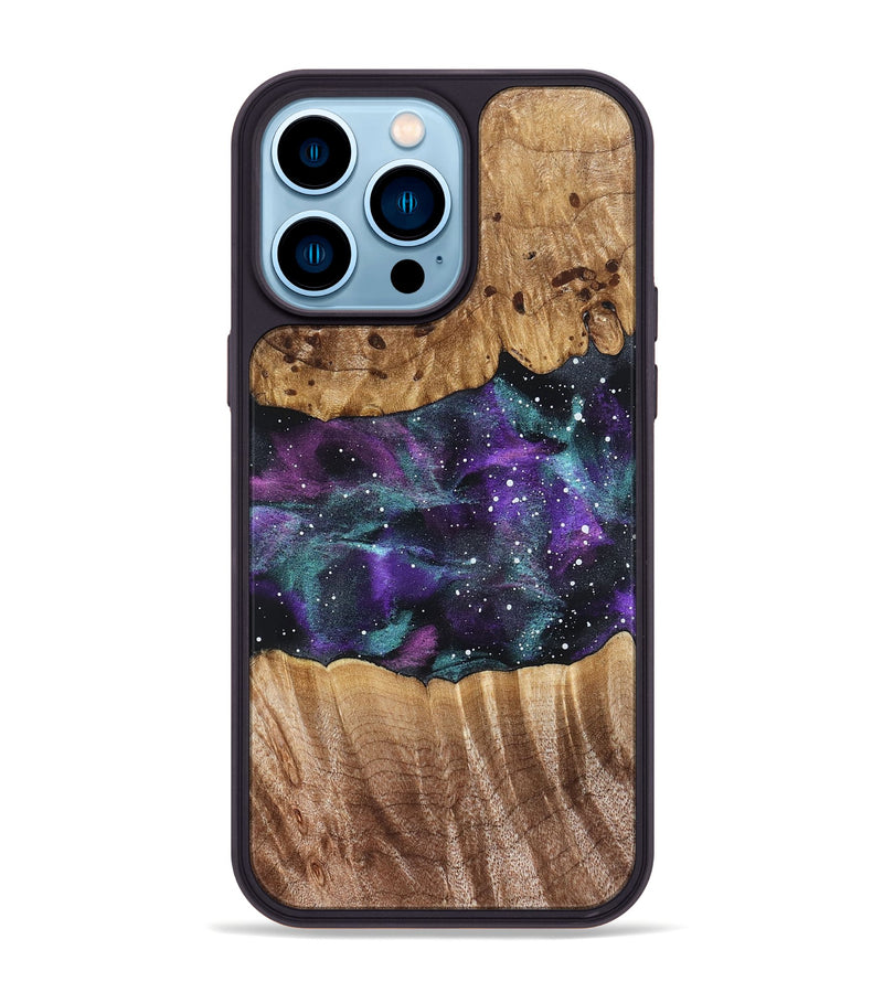 iPhone 14 Pro Max Wood Phone Case - Iyana (Cosmos, 824347)
