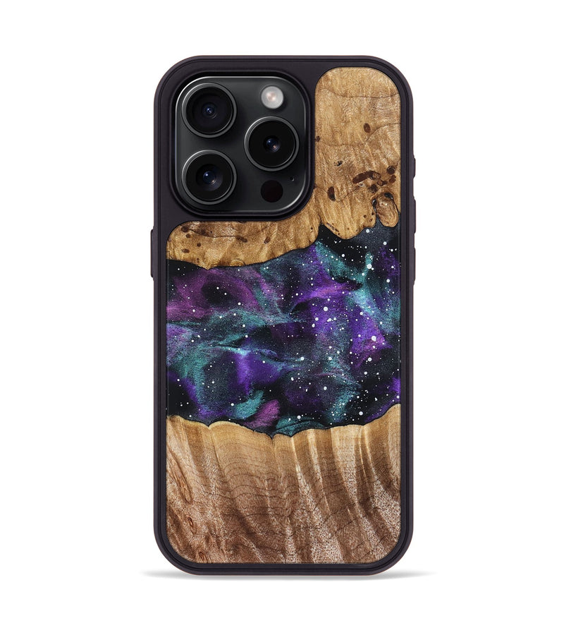 iPhone 15 Pro Wood Phone Case - Iyana (Cosmos, 824347)