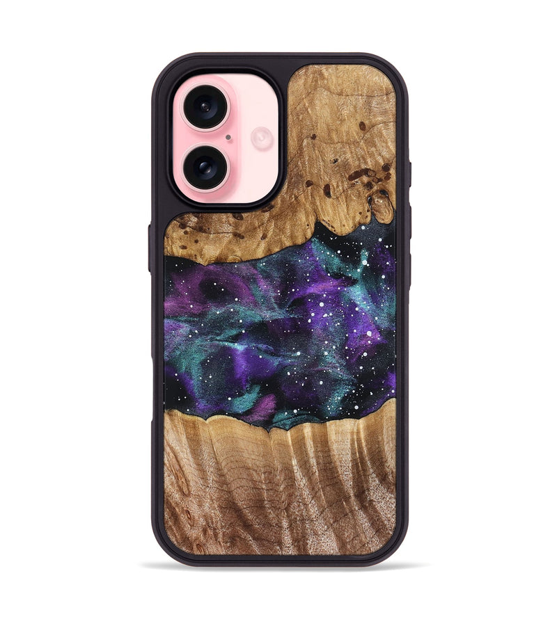 iPhone 16 Wood Phone Case - Iyana (Cosmos, 824347)