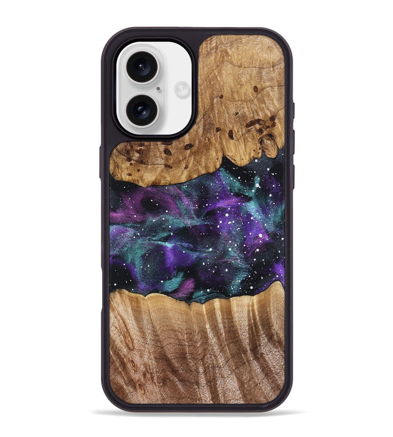 iPhone 16 Plus Wood Phone Case - Iyana (Cosmos, 824347)