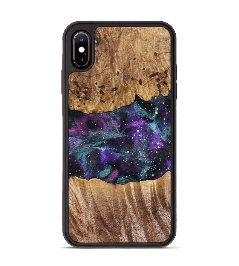 iPhone Xs Max Wood Phone Case - Iyana (Cosmos, 824347)