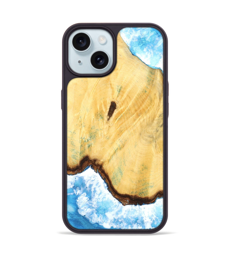 iPhone 15 Wood Phone Case - Aileen (Coastal, 824351)