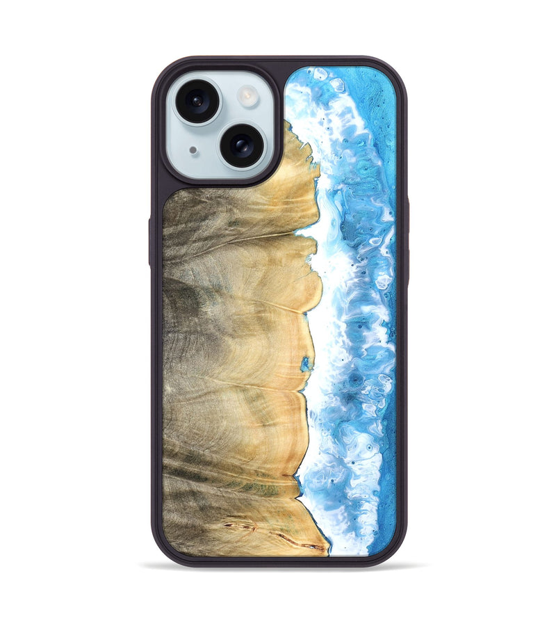 iPhone 15 Wood Phone Case - Loy (Coastal, 824358)