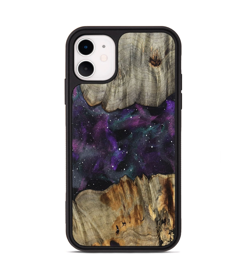iPhone 11 Wood Phone Case - Krysta (Cosmos, 824361)