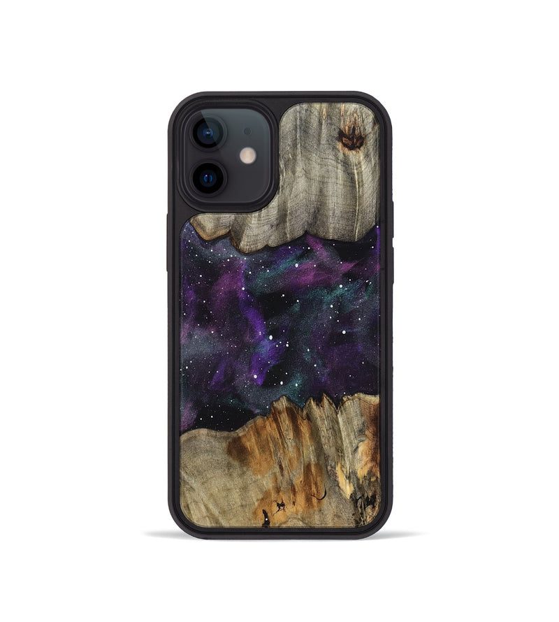 iPhone 12 mini Wood Phone Case - Krysta (Cosmos, 824361)