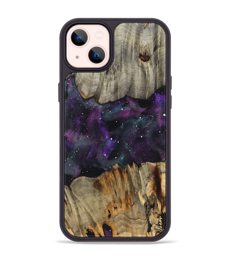 iPhone 14 Plus Wood Phone Case - Krysta (Cosmos, 824361)
