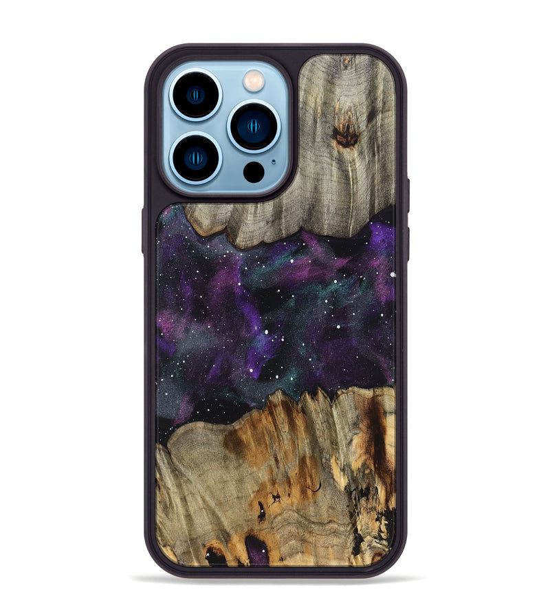 iPhone 14 Pro Max Wood Phone Case - Krysta (Cosmos, 824361)