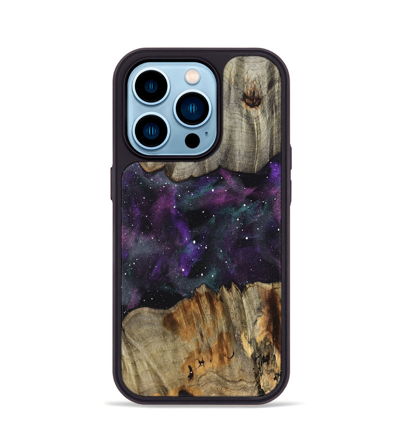 iPhone 14 Pro Wood Phone Case - Krysta (Cosmos, 824361)