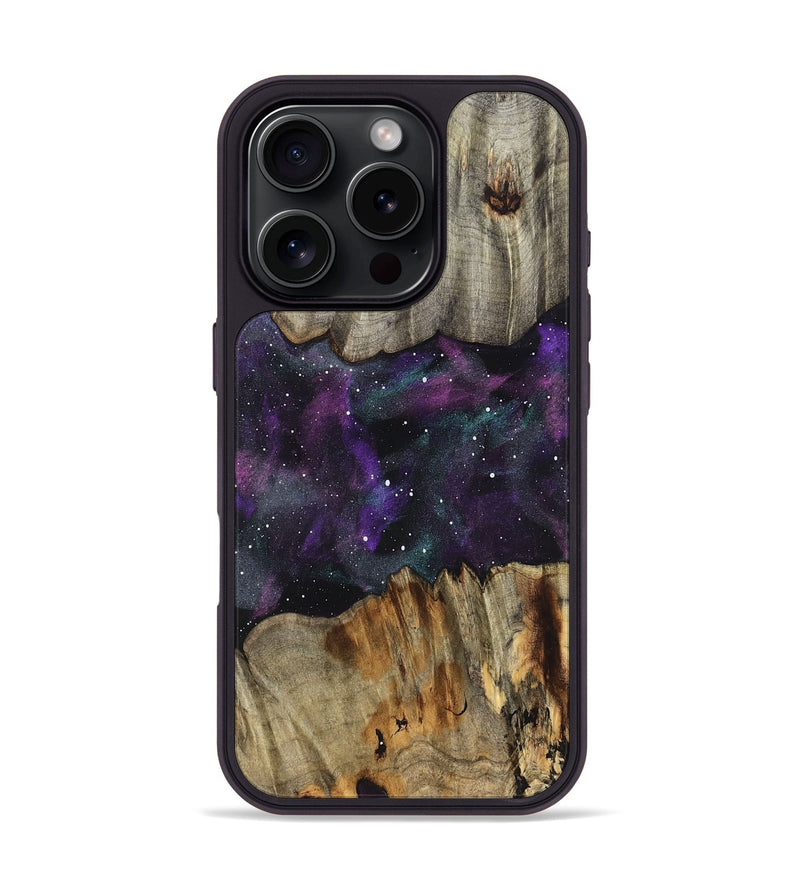 iPhone 16 Pro Wood Phone Case - Krysta (Cosmos, 824361)