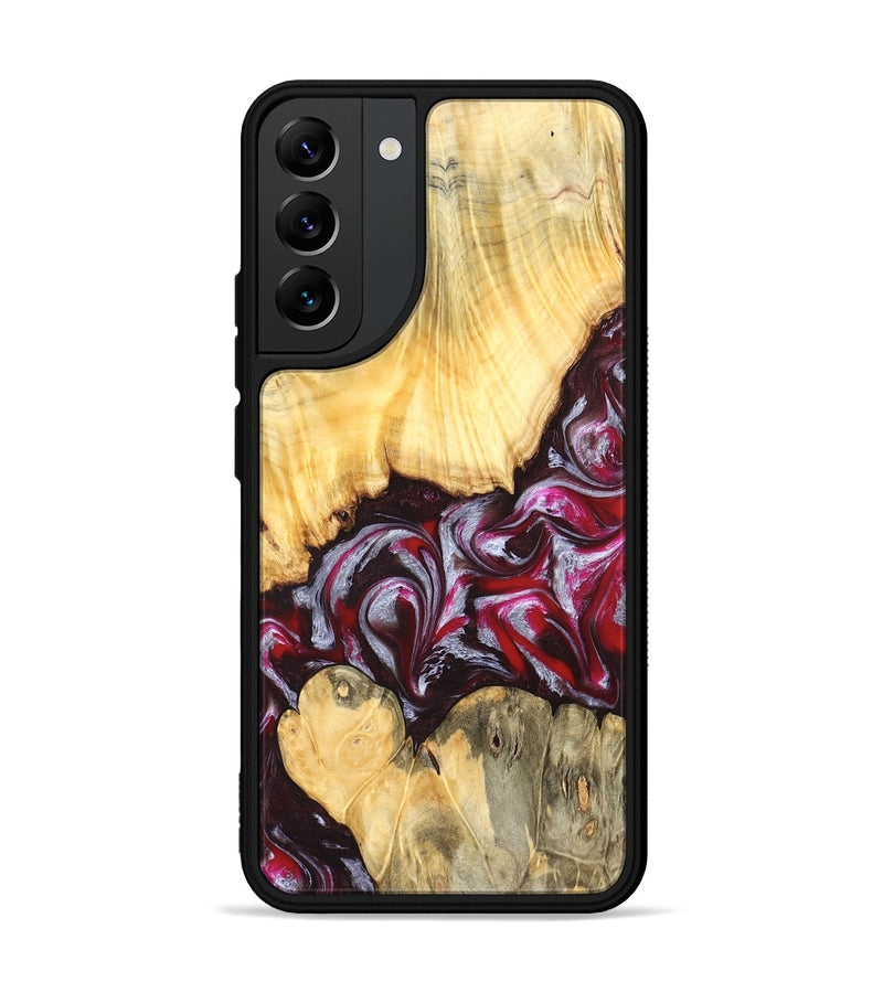 Galaxy S22 Plus Wood Phone Case - Shayne (Red, 824369)