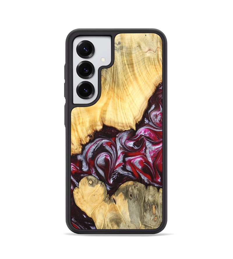 Galaxy S25 Wood Phone Case - Shayne (Red, 824369)