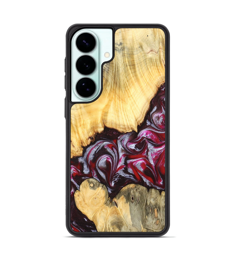 Galaxy S26 Plus Wood Phone Case - Shayne (Red, 824369)