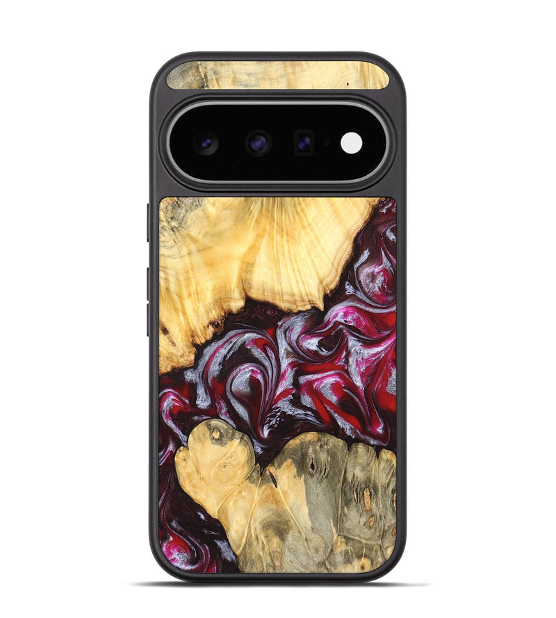 Pixel 11 Wood Phone Case - Shayne (Red, 824369)