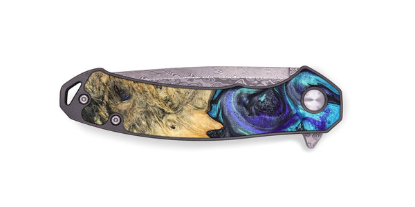 EDC Wood Pocket Knife - Mylah (Purple, 824370)