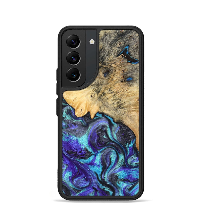 Galaxy S22 Wood Phone Case - Mylah (Purple, 824370)