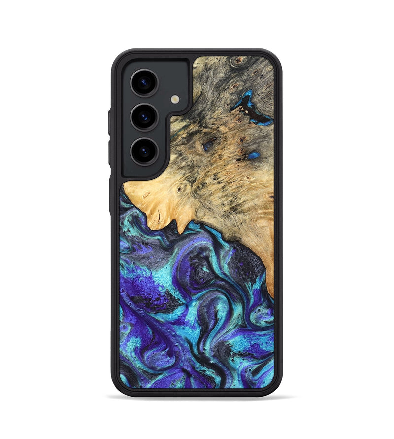 Galaxy S24 Wood Phone Case - Mylah (Purple, 824370)
