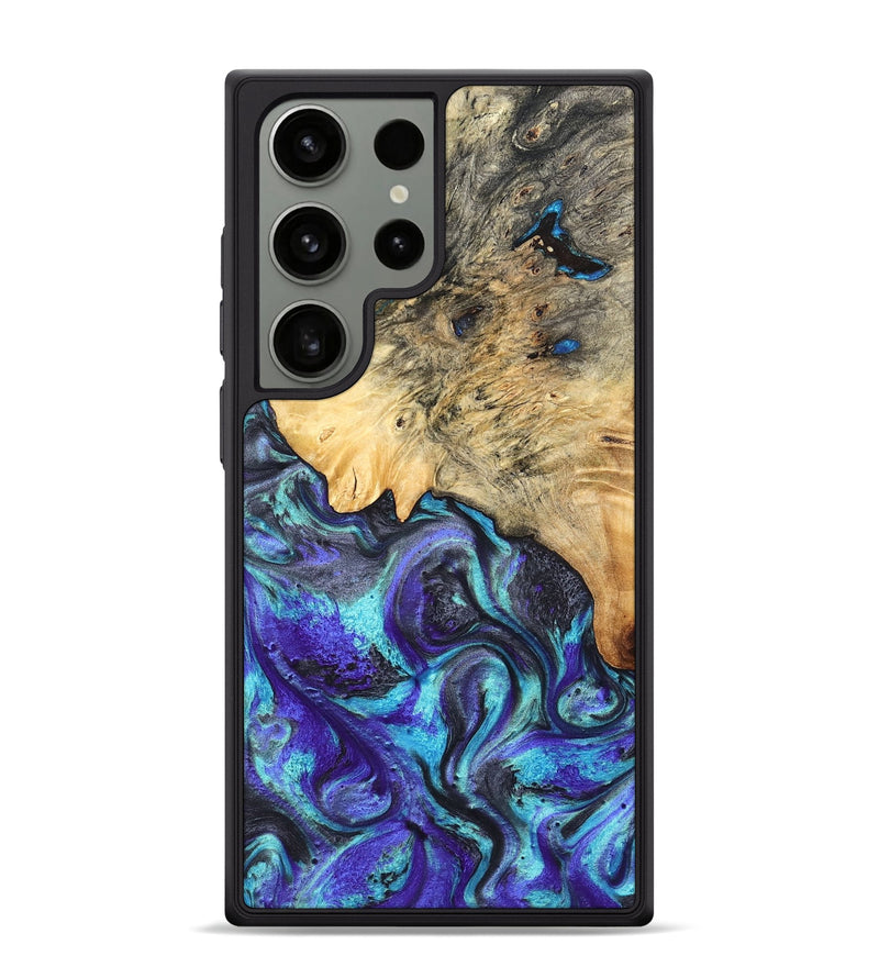 Galaxy S24 Ultra Wood Phone Case - Mylah (Purple, 824370)