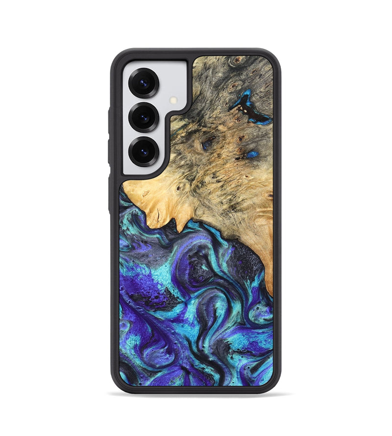 Galaxy S25 Wood Phone Case - Mylah (Purple, 824370)