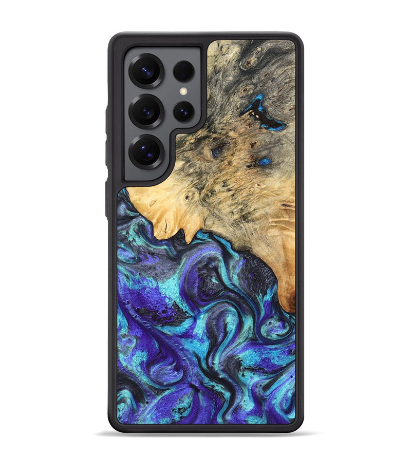 Galaxy S25 Ultra Wood Phone Case - Mylah (Purple, 824370)