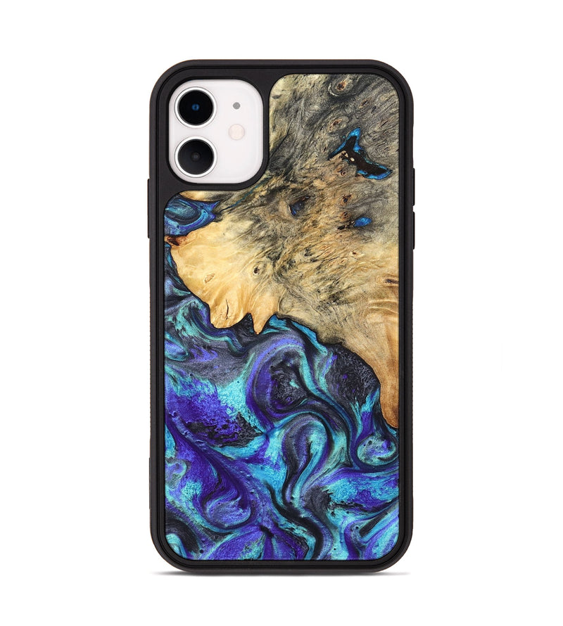 iPhone 11 Wood Phone Case - Mylah (Purple, 824370)
