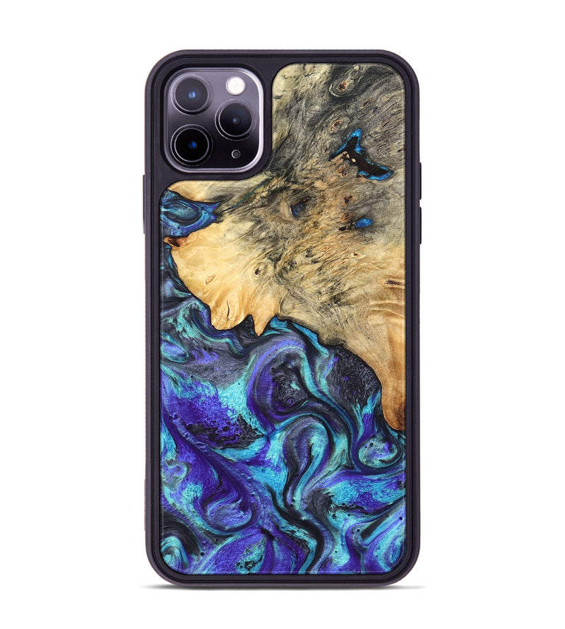 iPhone 11 Pro Max Wood Phone Case - Mylah (Purple, 824370)