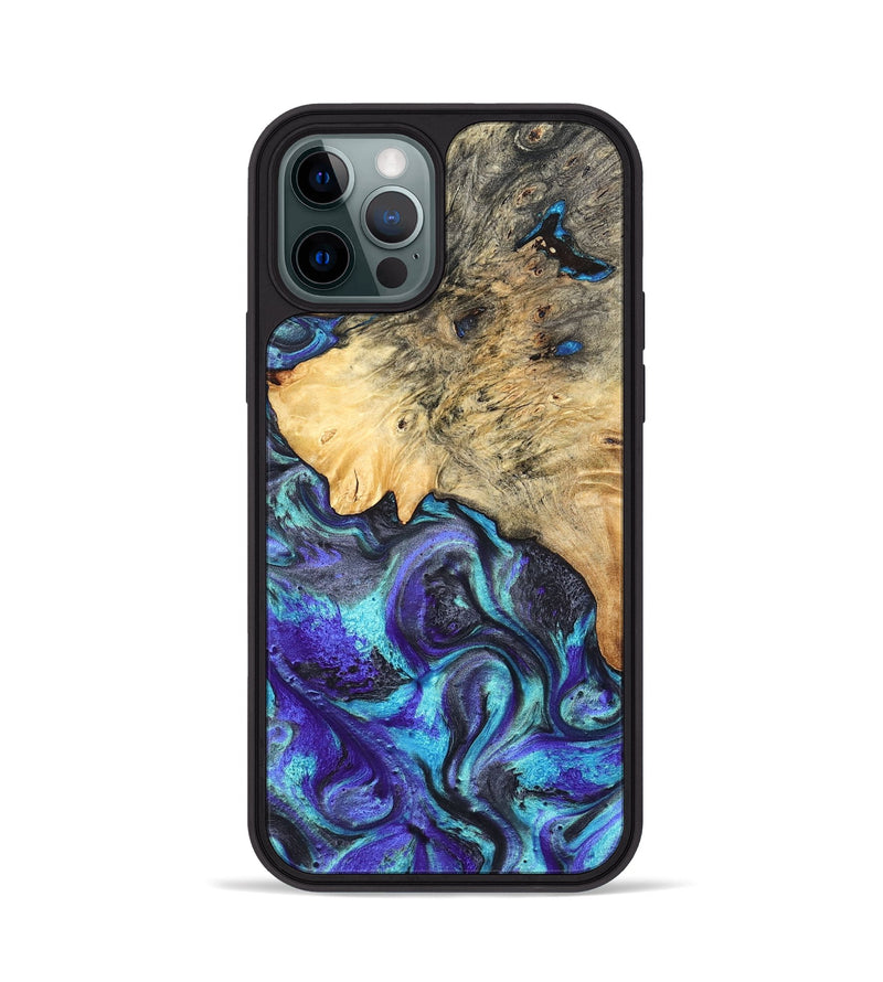 iPhone 12 Pro Wood Phone Case - Mylah (Purple, 824370)
