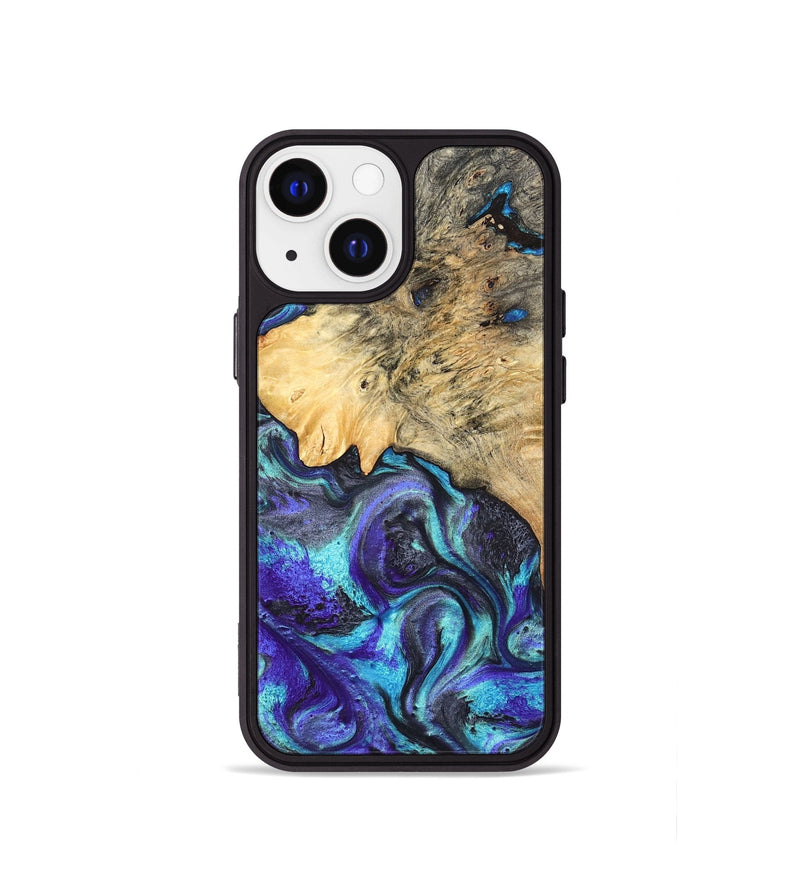 iPhone 13 mini Wood Phone Case - Mylah (Purple, 824370)