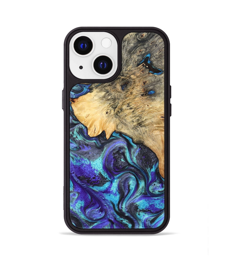 iPhone 13 Wood Phone Case - Mylah (Purple, 824370)