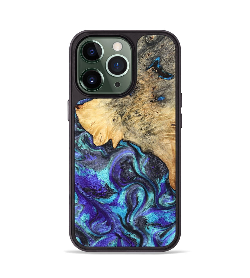 iPhone 13 Pro Wood Phone Case - Mylah (Purple, 824370)