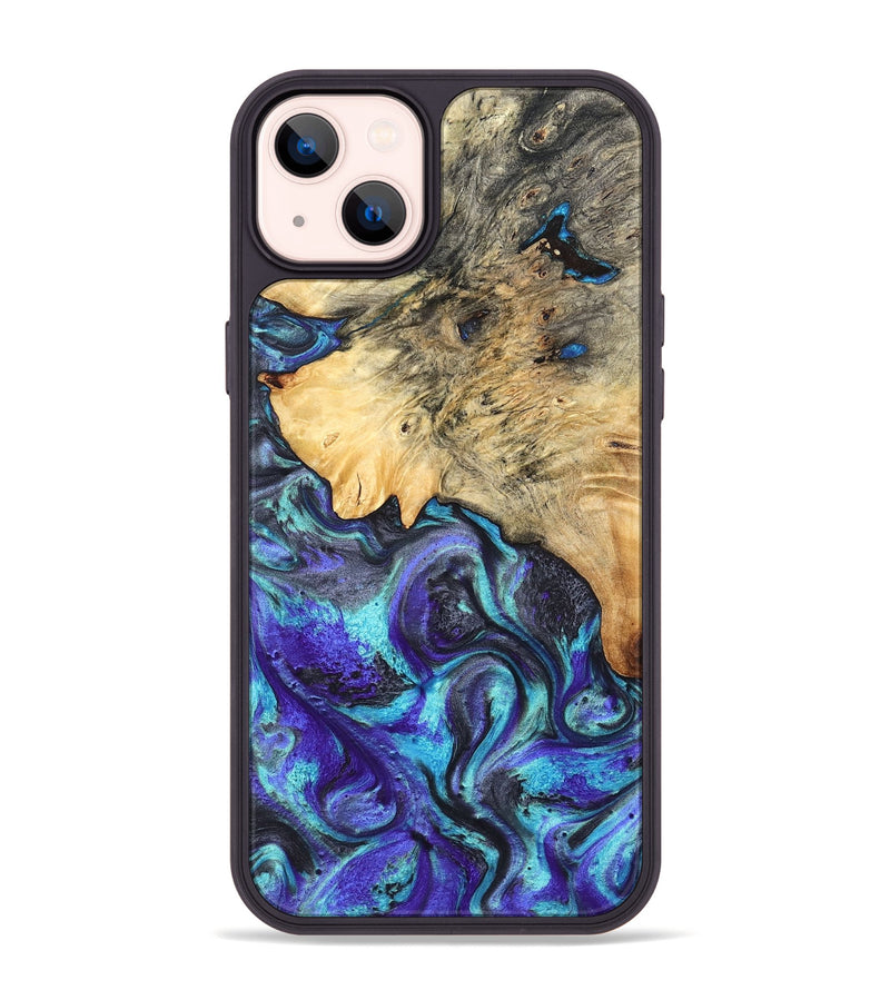 iPhone 14 Plus Wood Phone Case - Mylah (Purple, 824370)