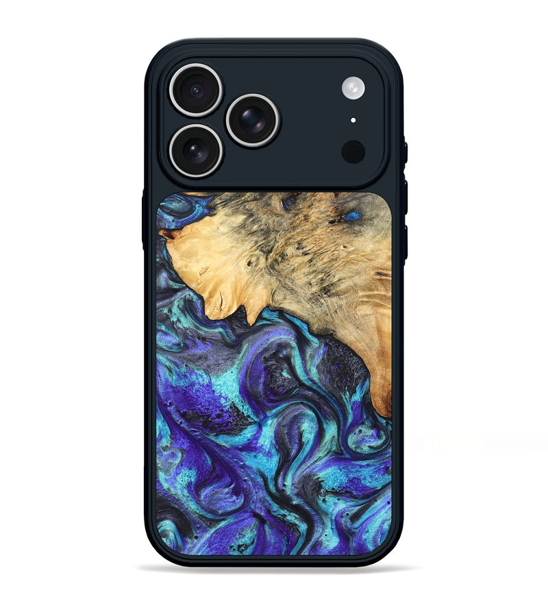 iPhone 17 Pro Max Wood Phone Case - Mylah (Purple, 824370)