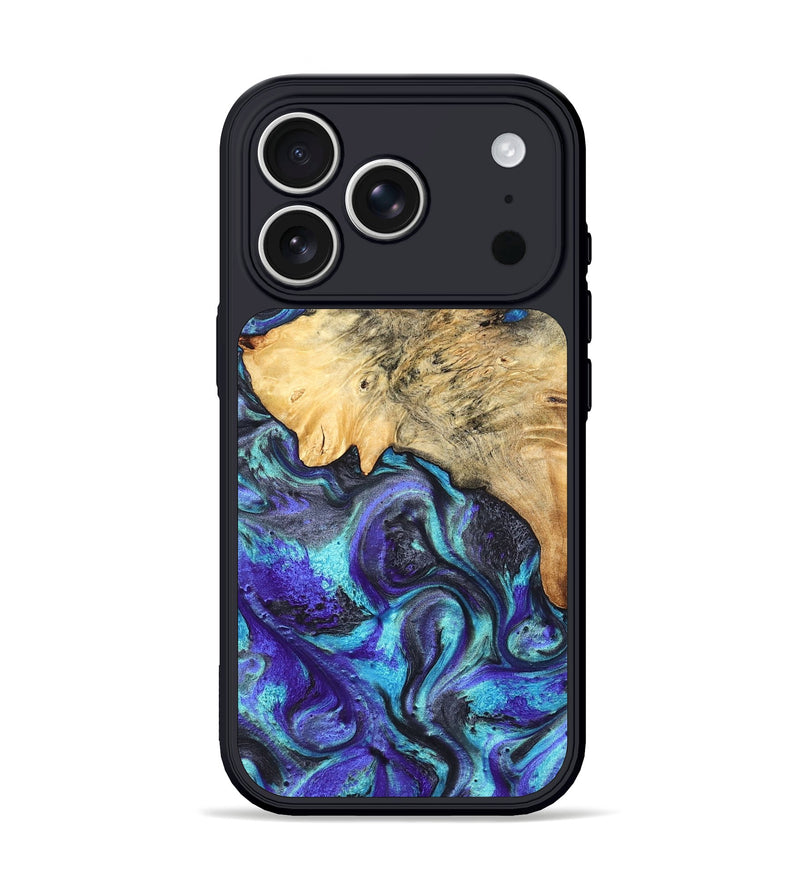 iPhone 17 Pro Wood Phone Case - Mylah (Purple, 824370)
