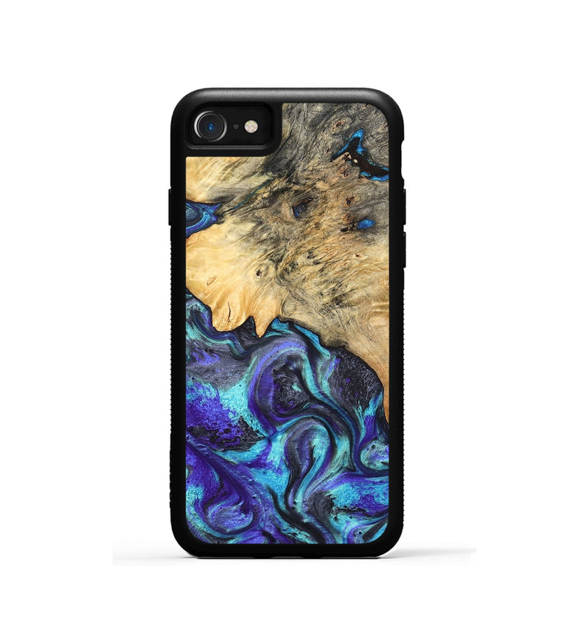 iPhone SE Wood Phone Case - Mylah (Purple, 824370)