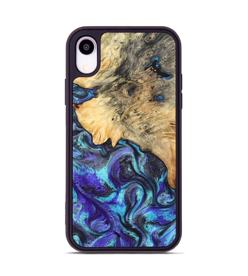 iPhone Xr Wood Phone Case - Mylah (Purple, 824370)